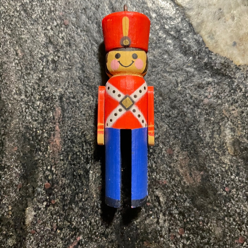 Hallmark Keepsake Ornament Clothespin Soldier